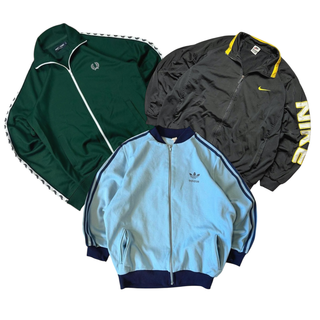 40 mens track jacket vintage wholesale bundle