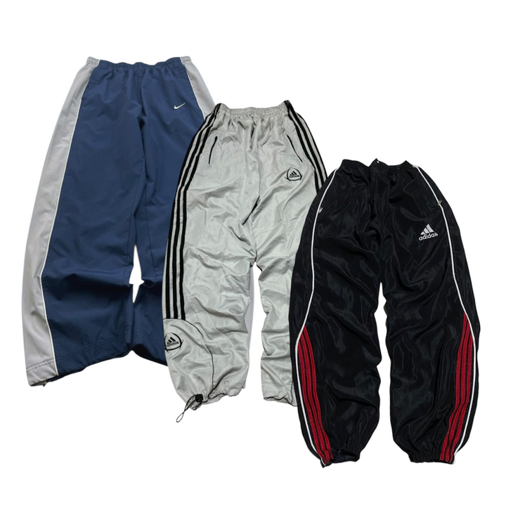 30 branded track pants vintage wholesale bundle 