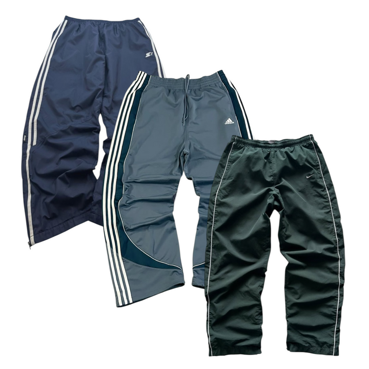 30 branded track pants vintage wholesale bundle 
