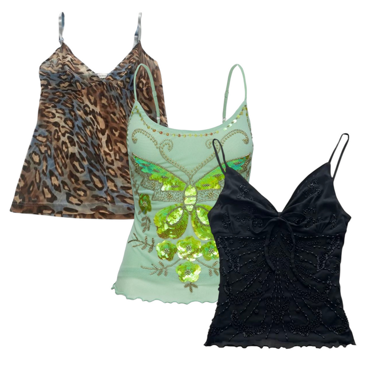 50 piece womens y2k cami top bundle vintage wholesale