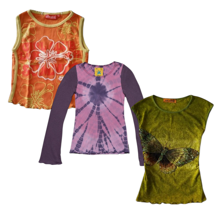 50 womens y2k bundle vintage wholesale cami top