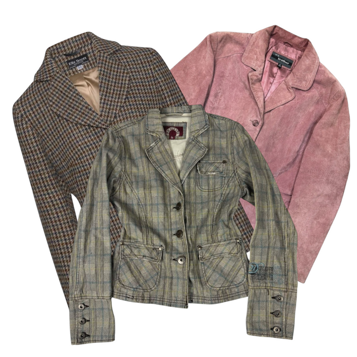 20 womens blazers y2k vintage wholesale bundle