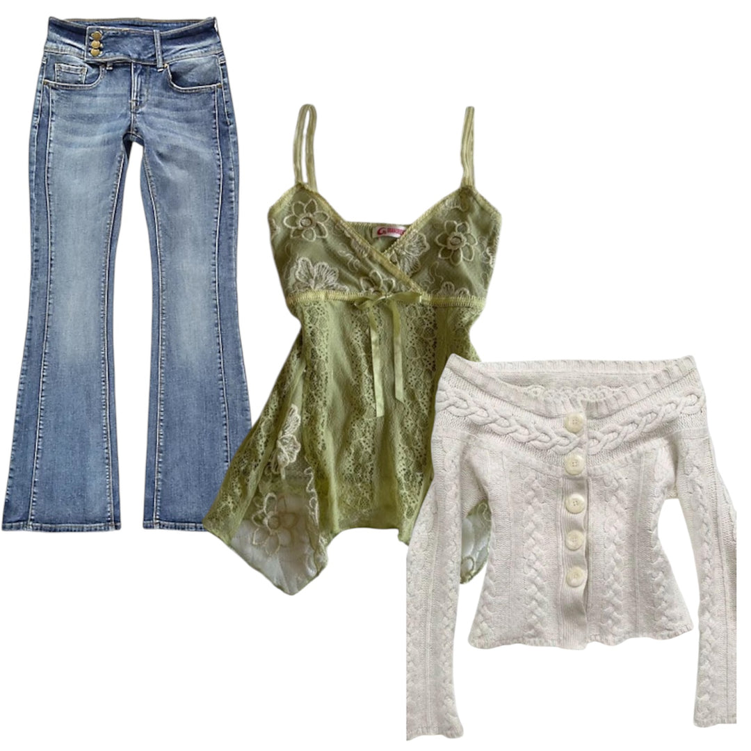 20 piece y2k womens reseller box vintage wholesale bundle