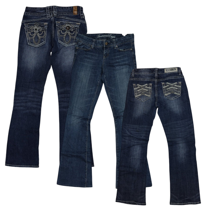 30 womens y2k jeans vintage wholesale bundle 